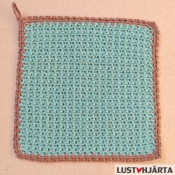 RUTAN virkad disktrasa - 100% bomull