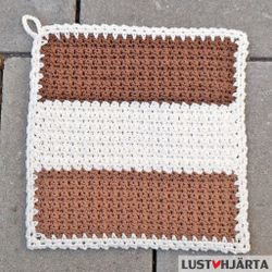 DRÖM virkad disktrasa - 100% bomull