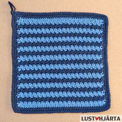 RANDAN virkad disktrasa - 100% bomull