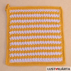 RANDAN virkad disktrasa - 100% bomull