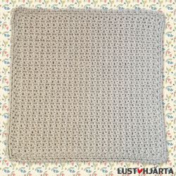 Stora trasan - virkad disktrasa - 100% bomull