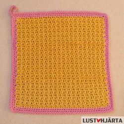 RUTAN virkad disktrasa - 100% bomull