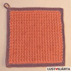 RUTAN virkad disktrasa - 100% bomull