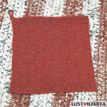 JULTRASAN stickad disktrasa - 100% återvunnen bomull