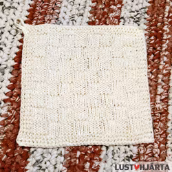 JULTRASAN stickad disktrasa - 100% återvunnen bomull