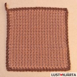 RUTAN virkad disktrasa - 100% bomull