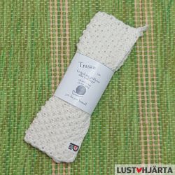 Stickad disktrasa - 30% lin 70% bomull