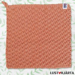 Stickad disktrasa - 100% bomull