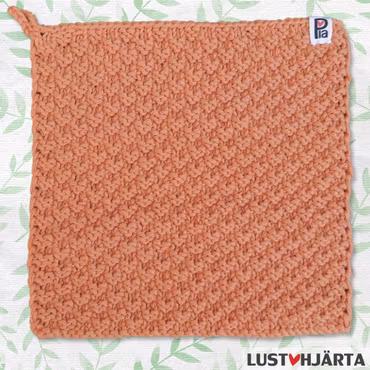 Stickad disktrasa - 100% bomull