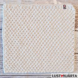 Stora trasan - stickad disktrasa - 30% lin 70% bomull
