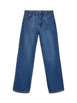 TESSA WIDE JEANS MEDIUM BLUE