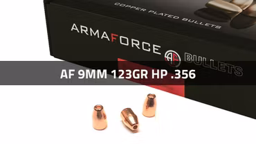 ArmaForce 123 gr HP CPB (TMJ) 9mm
