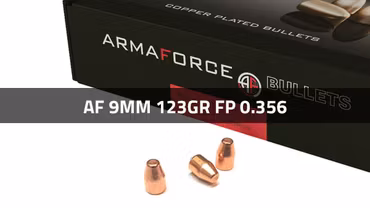 ArmaForce 123 gr FP CPB (TMJ) 9mm
