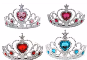 Prinsesskrona med Hjärta Diadem