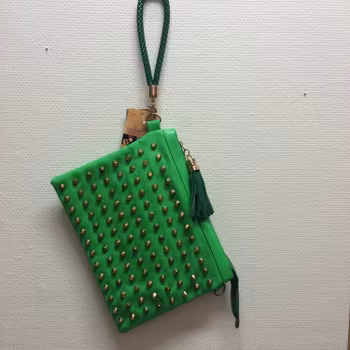 Retro Axel / Hand Väska med  Nitar