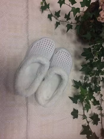 Tofflor med fleece , Stlk 37-38
