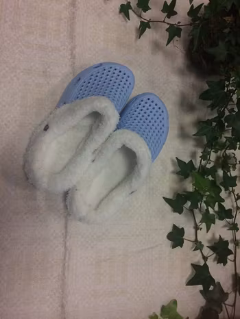 Tofflor med fleece ,Stlk 37-38