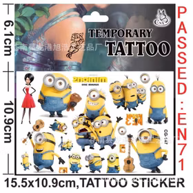Minioner Tatuering