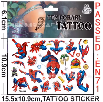 Spindelmannen Tatuering