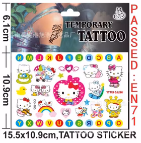 Hello Kitty Tatuering