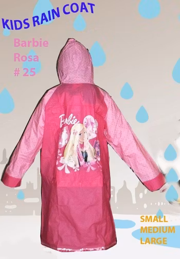Barbie Regnkappa  Stlk 120-130