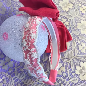 Handgjort Stor  Hello Kitty Diadem