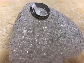 Anti-Stressring Titan Stål Sväng Ring