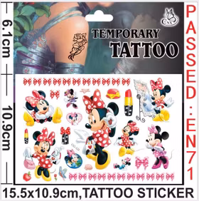 Musse Pigg / Mimmi Pigg Tatuering