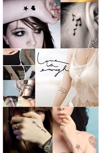 Engångs Tatuering