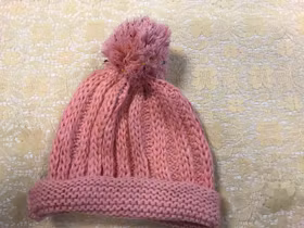 Snygg Vinter Stickad Mössa