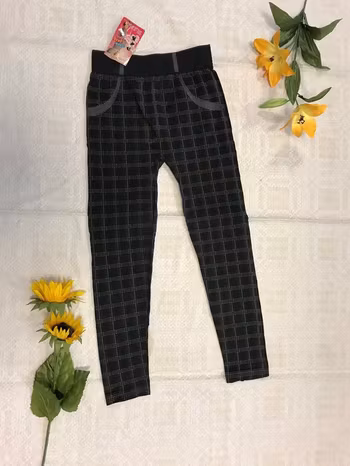 Super Stretch Legging I Fina Mönster