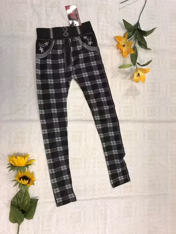 Super Stretch Legging I Fina Mönster