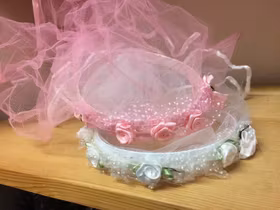 Barn Bröllopslöja Diadem