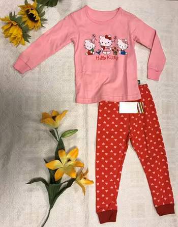 Barn kläder, Hello Kitty, 2st/set