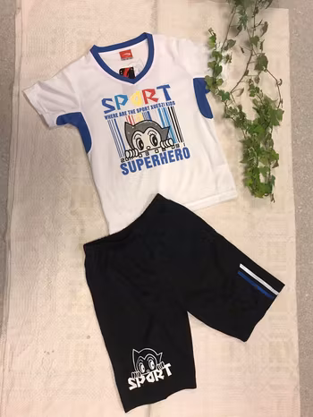 Barn Sport Kläder , 2 del, Tröja + Byxor