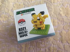 Pikachu Pokemon Magic blocks