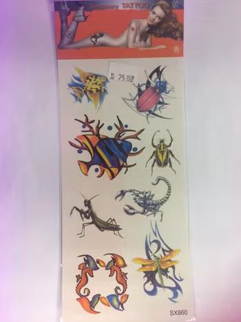 Engångs Tatuering