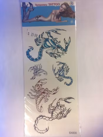 Engångs Tatuering