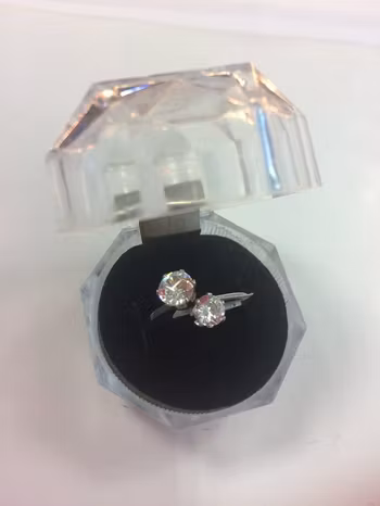 Fashion Ring med Strass