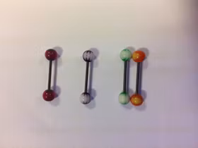 Tunga / Näsa / Läpp / Navel Ögonbryn Piercingar