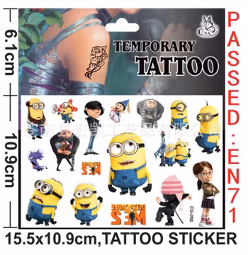 Minioner Tatuering