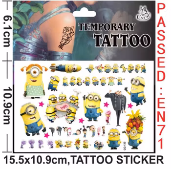 Minioner Tatuering