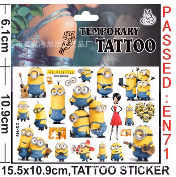 Minioner Tatuering