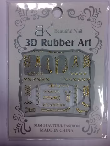 3D Självhäftande Stickers / Nageldekor