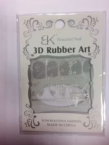 3D Självhäftande Stickers / Nageldekor