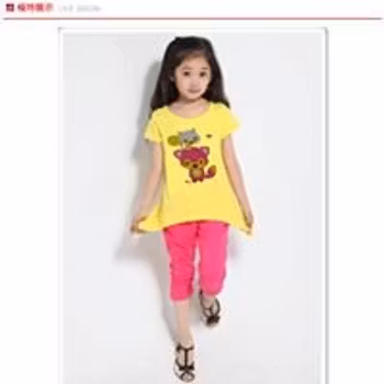 Snygg Flicka T shirt / Tunika