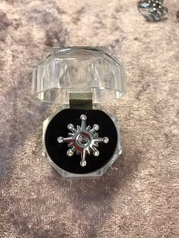 Roliga Ringar med Strass