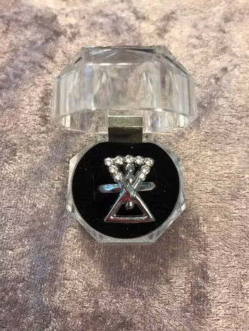 Roliga Ringar med Strass