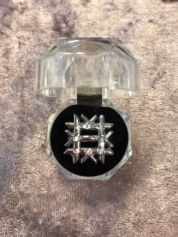Roliga Ringar med Strass
