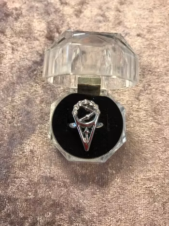 Roliga Ringar med Strass